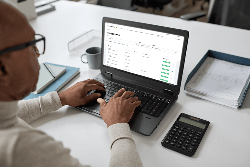Online leegstand service