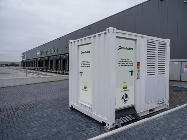 Batterijoplossingen op het hybride park Haringvliet