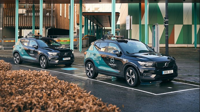 InCharge test draadloze oplaadtechnologie voor taxi's