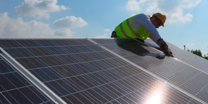 Zonnepanelen voor grootverbruik: 100% duurzaam