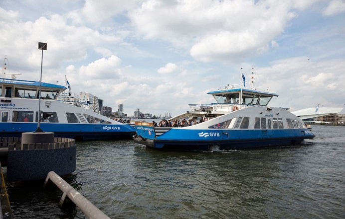 GVB pont in Amsterdam - Aquathermie