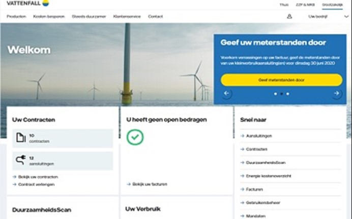 Eenvoudiger facturen zoeken in Mijn Vattenfall Zakelijk