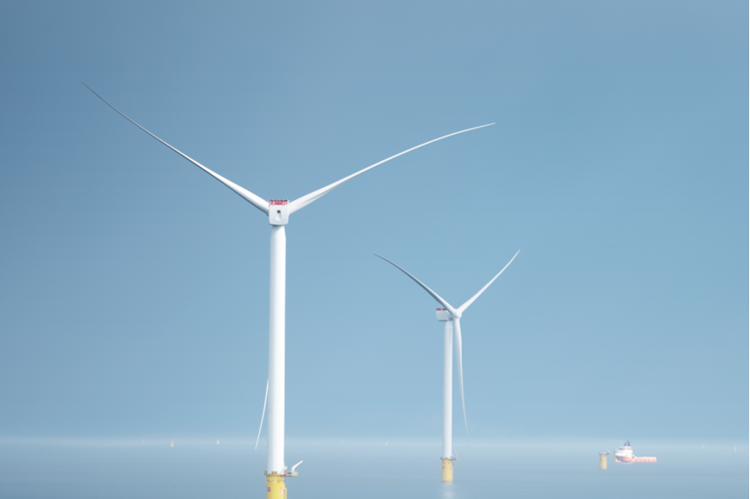 windmolens op zee