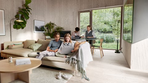 Kinderen op de bank