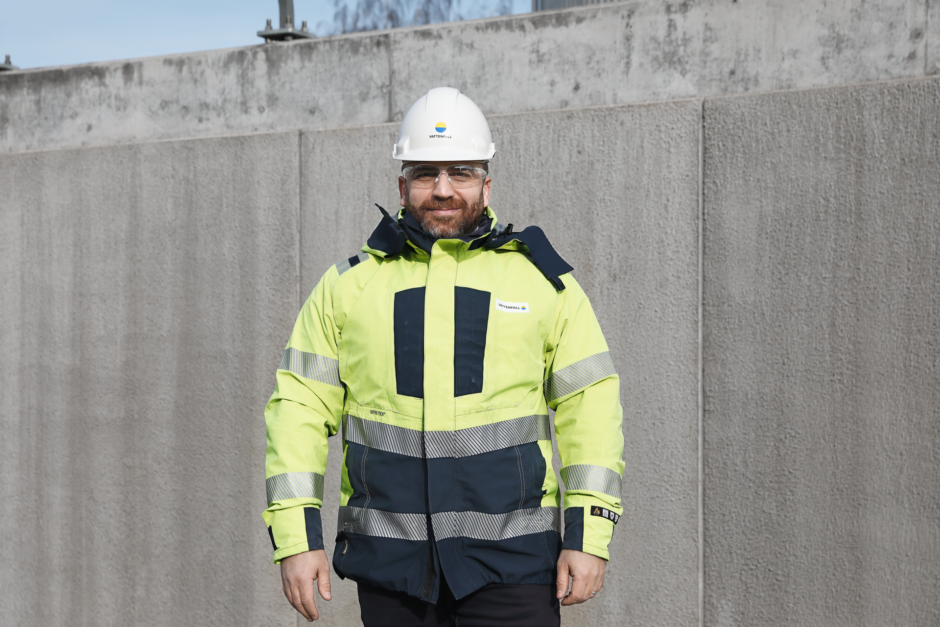 Medewerker van Vattenfall op werkplaats voor aardwarmte