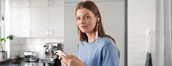 Vrouw met smartphone | seintje
